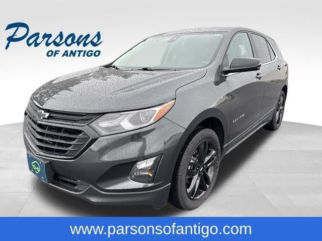 2020 Chevrolet Equinox AWD LT Sport Edition in Nightfall Gray Metallic — front three-quarter view