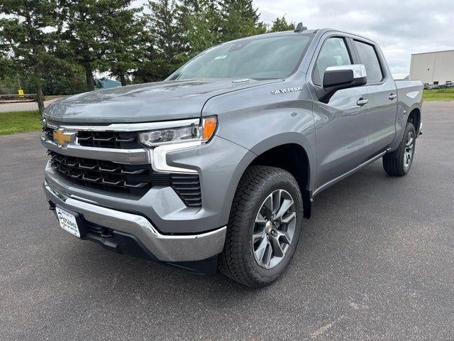 2026 Chevrolet Silverado 1500 LT (2FL) in Sterling Gray Metallic — front three-quarter view