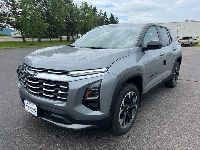 2027 Chevrolet Equinox AWD LT in Sterling Gray Metallic — front three-quarter view