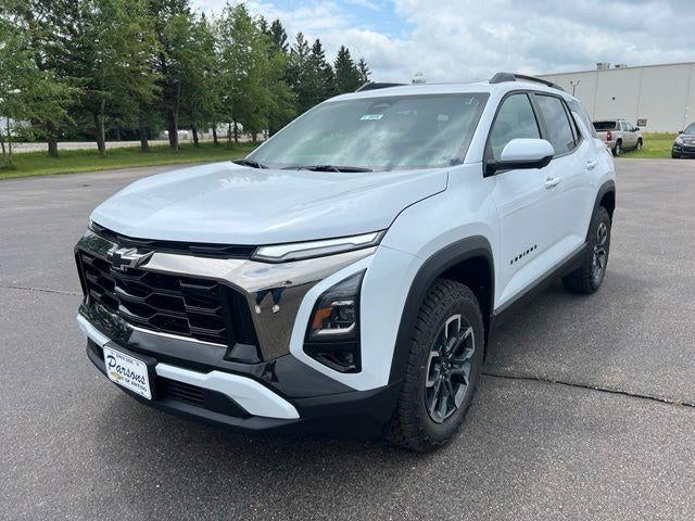 2027 Chevrolet Equinox AWD ACTIV in Polar White Tricoat — front three-quarter view