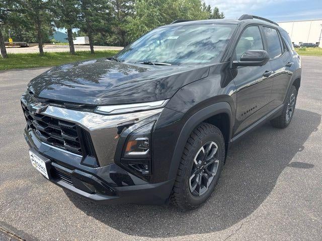 2027 Chevrolet Equinox AWD ACTIV in Mosaic Black Metallic — front three-quarter view