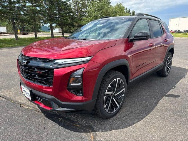 2027 Chevrolet Equinox AWD RS in Radiant Red Tintcoat — front three-quarter view